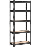 Amazon｜Umimileラック スチールラック 幅80cm 5段 耐荷重120kg/段