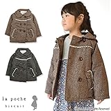 (ラポシェビスキュイ) La poche biscuit 秋'15 ツイードジャケット 80 ブラック