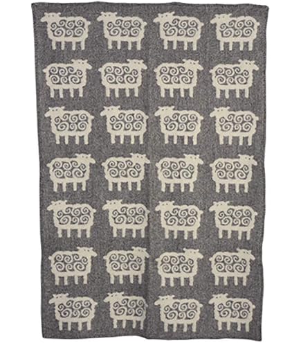 Amazon｜[クリッパン]KLIPPAN ウールブランケット 130x180 ZEBRA