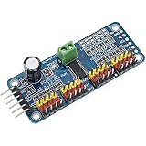 zetaon PCA9685 サーボドライバ PWM 16チャンネル 12bit I2C通信 arduino制御 1個