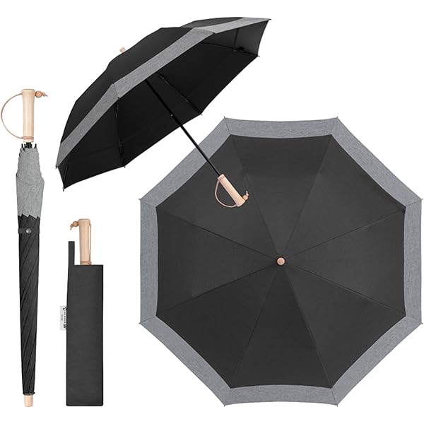 Amazon | CINQ(サンク) 折りたたみ傘 晴雨兼用傘 (ブラック
