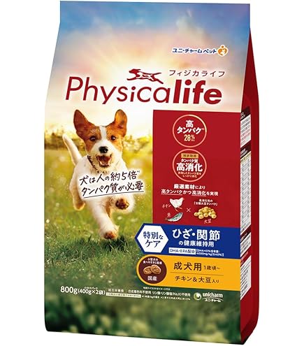 Amazon.co.jp: フィジカライフ (Physicalife) 成犬用 チキン＆大豆入り