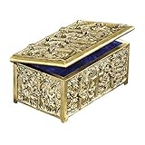 Design Toscano Solid Brass Cathedral Reliquary Box