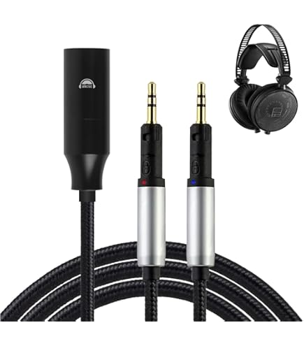 Amazon | NewFantasia 4ピンXLRバランスオスHiFiケーブル Audio