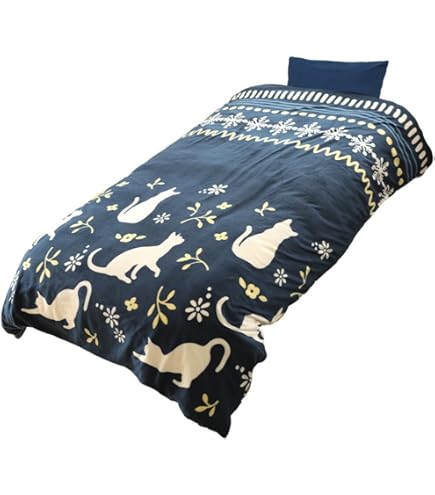 Amazon｜ニトリ 毛布にもなる 掛け布団カバー ボア 23A42 ダブルサイズ