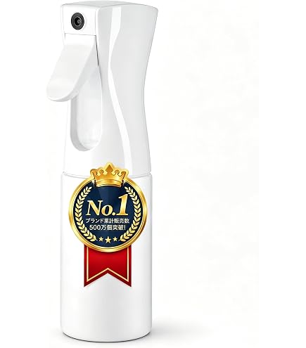 Amazon.co.jp: Uervoton スプレーボトル 霧吹き ミスト 連続噴射 300ml