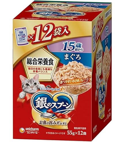 Amazon | ユニ・チャーム 銀のスプーン パウチ 総合栄養食 15歳