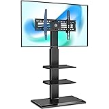 FITUEYES テレビ台 壁寄せテレビスタンド 32-65インチテレビに対応 高さ調節可能 左右角度調整可能 上下角度調整可能 耐荷重40kg 三段 鉄製 FT-S3601MB