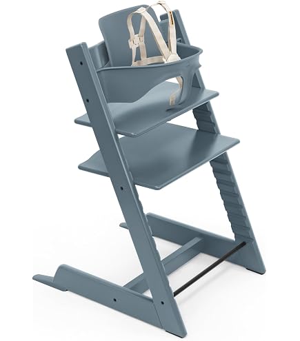 Amazon | Tripp Trapp by Stokke Adjustable Wooden Hazy Grey Baby