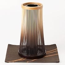 竹心坊 駿河竹千筋細工 花器 登龍 静岡県伝統工芸品 極美品 日本製 竹心坊 駿河竹千筋細工 花器 登龍 静岡県伝統工芸品 極美品 日本