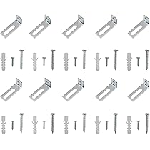 Amazon.co.jp: FDXGYH 10セット ホワイトボード取り付け金具 L字