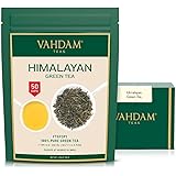 VAHDAM, Green Tea Leaves from Himalayas (100g, 50 Cups), Natural Tea, Brew Hot Tea, Iced Tea or Kombucha Tea, Green Tea Loose
