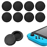 8個入り4組 switch スティックカバー Switch＆SwitchLiteに対応switch スティック ブラック ボタン アナログレバ スティック純正アナログジョイスティックで