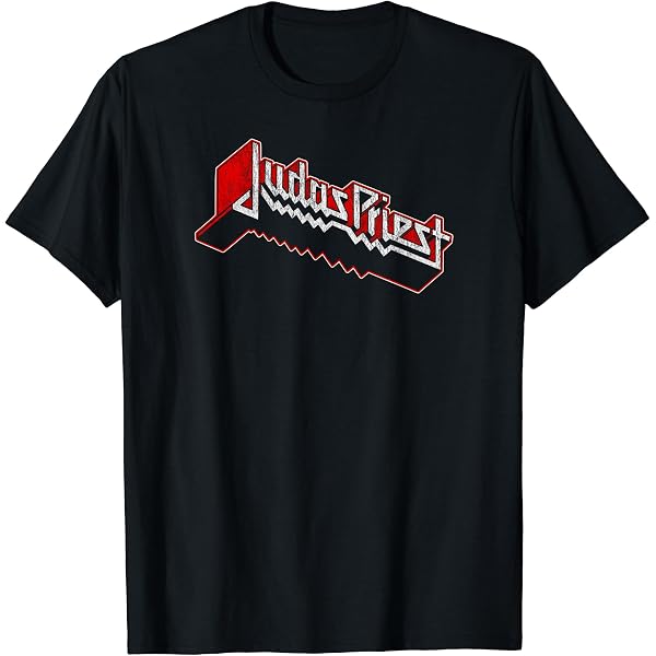 Amazon | Judas Priest Invincible Shield Red Tシャツ | Tシャツ