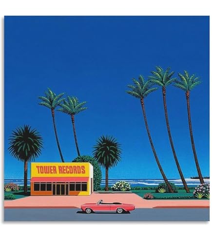 Amazon.co.jp: ​イラストレーター 永井博（Hiroshi Nagai）絵画芸術