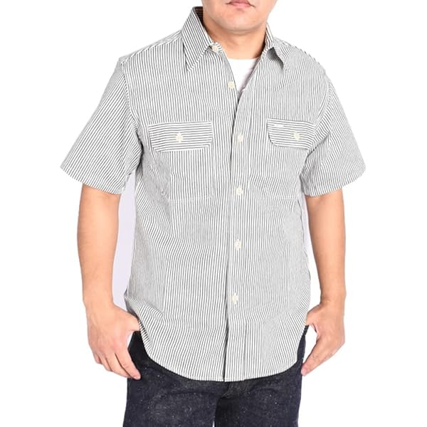 シュガーケーン　ウォバッシュ　Lサイズ　半袖シャツ シュガーケーン SUGAR CANE ウォバッシュ 半袖シャツ 36267