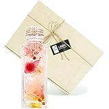 LAGOM ハーバリウム 【JUN】誕生日プレゼント女性 人気 花 贈り物 植物 記念日 ハーバリウム クリスマス フラワーギフト ギフト 女性 母の日 ブリザードフラワー 妻 (ピンク)