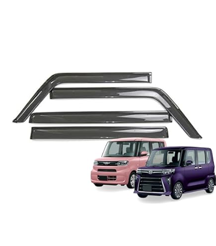 Amazon | KICARYAJP ドアバイザー 車用サイドバイザー タント タント