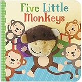Five Little Monkeys Finger Puppet Book (Finger Puppet Board Book)