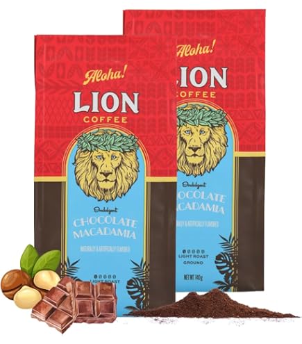 Amazon.co.jp: ライオンコーヒー バニラマカダミア 24oz 680g (豆