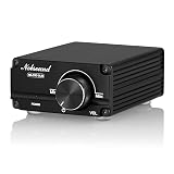 Nobsound NS-03G SUB MINI モノチャンネル デジタル アンプ HiFi クラスD デスクトップ オーディオアンプ 100W サブウーファーアンプ (電源アダプター付属)