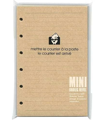 Amazon.co.jp: エトランジェ・ディ・コスタリカ リフィル6穴