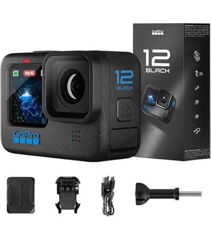 Amazon | GoPro HERO12 Black | ウェアラブルカメラ・アクションカム 通販
