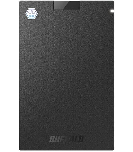 Buffalo SSD-PG2.0U3-BC ブラック Amazon | SSD-PGC2.0U3-BC(ブラック) USB 3.2(Gen 1)対応 ポータブル