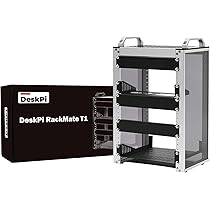 Amazon | GeeekPi 8U サーバーキャビネット、ネットワーク、オーディオ