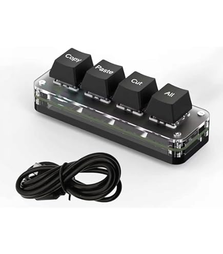 専用ページ　4点キーチェーン Amazon | XYZA Tiny Keyboard コピペカット全選択専用キーボード 4key