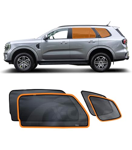 SNAPSHADES Magnetic Rear Window Sunshades For Ford Everest 3rd Gen (2022-Present) - UV Protection - View #11