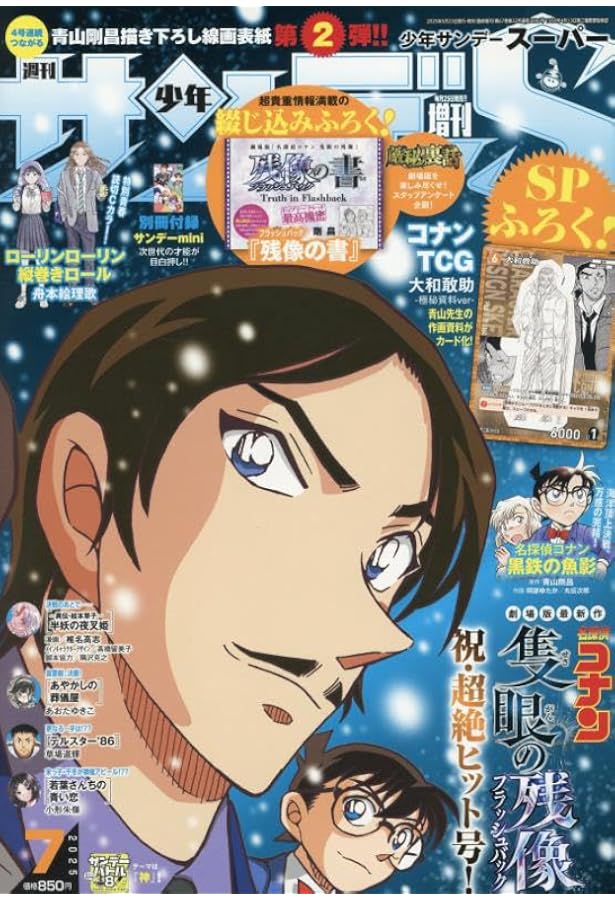 名探偵コナン カードゲーム プロモ サンデーS スーパー 週刊少年サンデー 少年サンデーS｣11月号付録・名探偵コナンTCGは中森青子!! – 小学館コミック