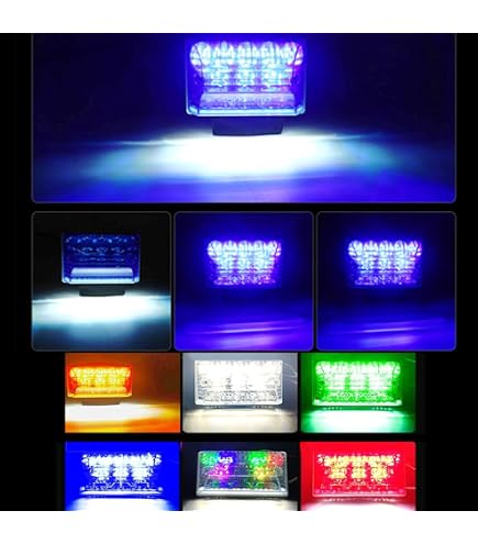 Amazon.co.jp: 花魁 トラック LEDマーカーランプ 24V用 ブルー : 車