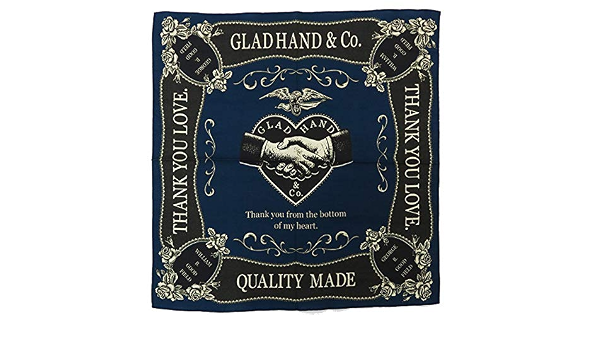 若者の大愛商品 Heart スカーフ グラッドハンド Hand Glad ハンカチ メンズ 代引き手数料無料 送料無料 Land 90cm 90cm ロゴ 財布 帽子 ファッション小物 Cityofalamosa Org