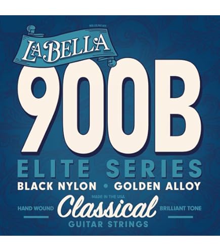 Amazon.co.jp: La Bella(ラベラ) クラシックギター弦 900 Elite