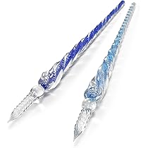 Amazon | [Innocentia] ねじり ガラスペン (2本セット/箱付き