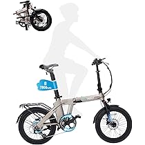 Amazon | ERWAY 電動自転車 折りたたみ 20インチ 電動アシスト