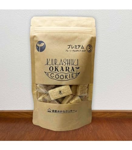 Amazon.co.jp: 米粉プレーン 1袋(140g) 倉敷おからクッキー たんぱく質