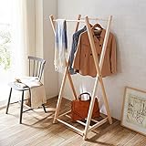 東濃桧のX型ハンガー