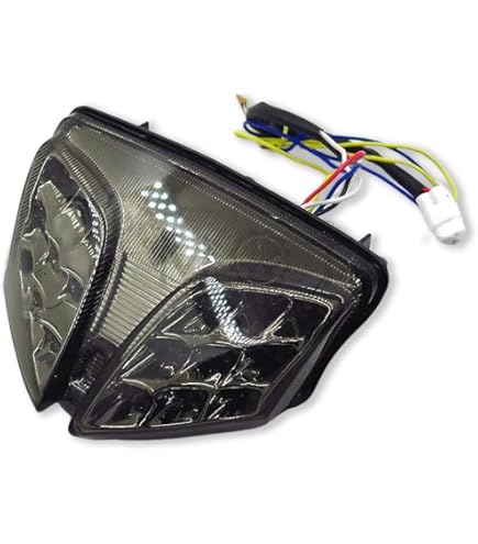 HTTMT Smoke LED Tail Light With Integrated Turn Signals For Suzuki GSX-R 600/750/1000