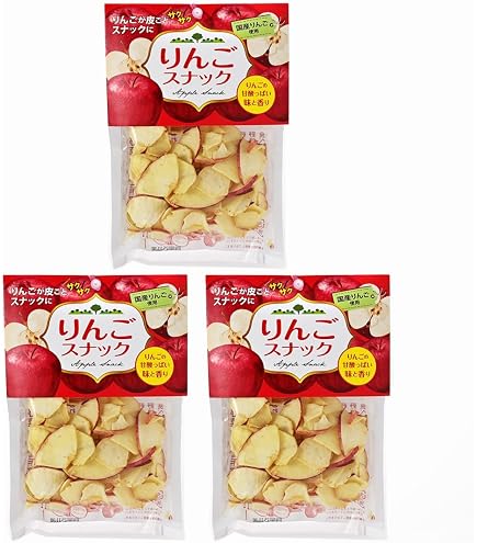 Amazon.co.jp: おやつTIMES 青森のりんごちっぷす 18g×10袋 : 食品