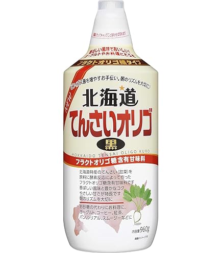 Amazon | 加藤美蜂園本舗 北海道てんさいオリゴ黒 960g×6本 | 株式会社