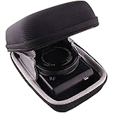 パナソニックPanasonic DMC-TZ85,TZ95,TZ90 Xデジタルカメラ専用収納ケース (黒)