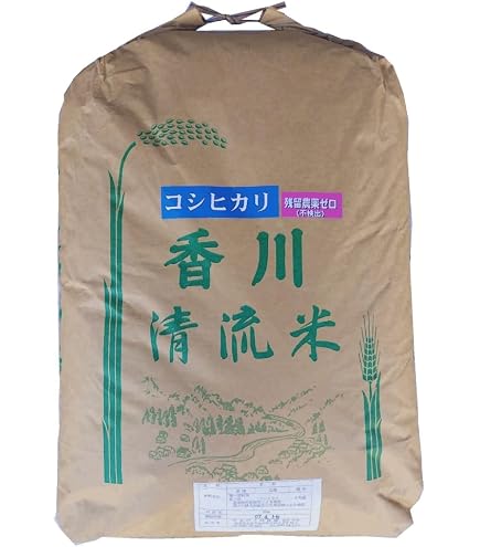 Amazon.co.jp: 令和7年産 徳島県産コシヒカリ 玄米25k : 食品・飲料・お酒
