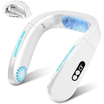 【新品】首掛け扇風機 ネッククーラー 瞬間冷却【2026夏モデル ネックファン Amazon | ネッククーラー 瞬間冷却 2026年新型 折畳式 首掛け扇風機