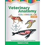 Veterinary Anatomy Coloring Book: Animal Anatomy and Veterinary Physiology Coloring Book Vet Tech