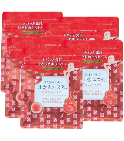 Amazon | 汗かきエステ気分 ゲルマホットチリ 500g | マックス | バス