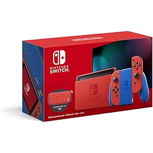 【マリオ35周年キャンペーン対象】Nintendo Switch マリオレッド×ブルー セット