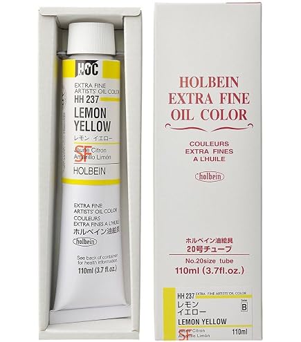 Amazon | ホルベイン 油絵具 HH240 110ml イエローオーカー 10240