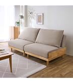 Amazon.co.jp: 無印良品 ユニットソファ本体アーム付 大 幅98cm